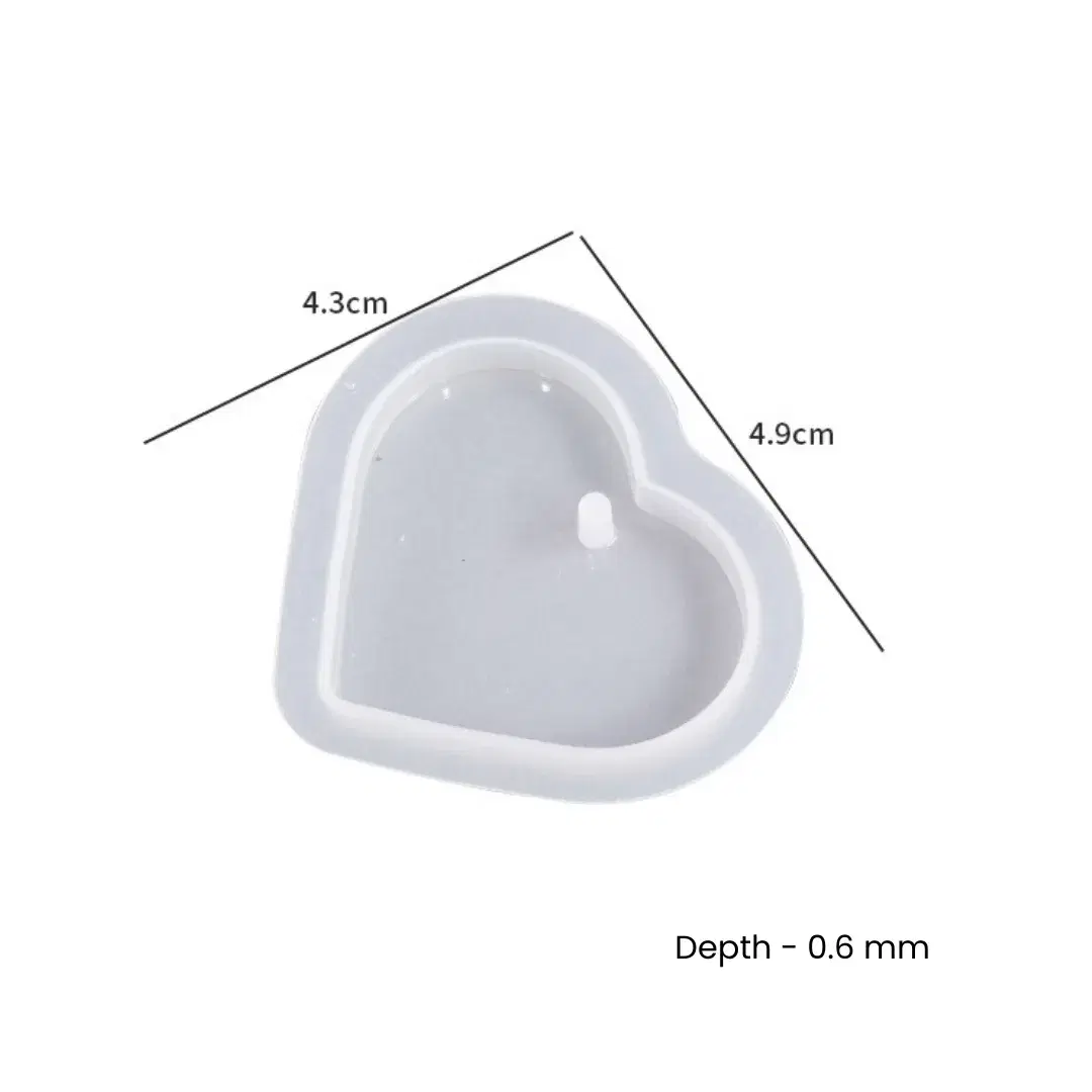 Heart Pendant Mold 1