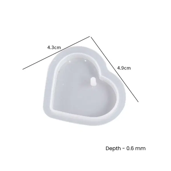 Heart Pendant Mold