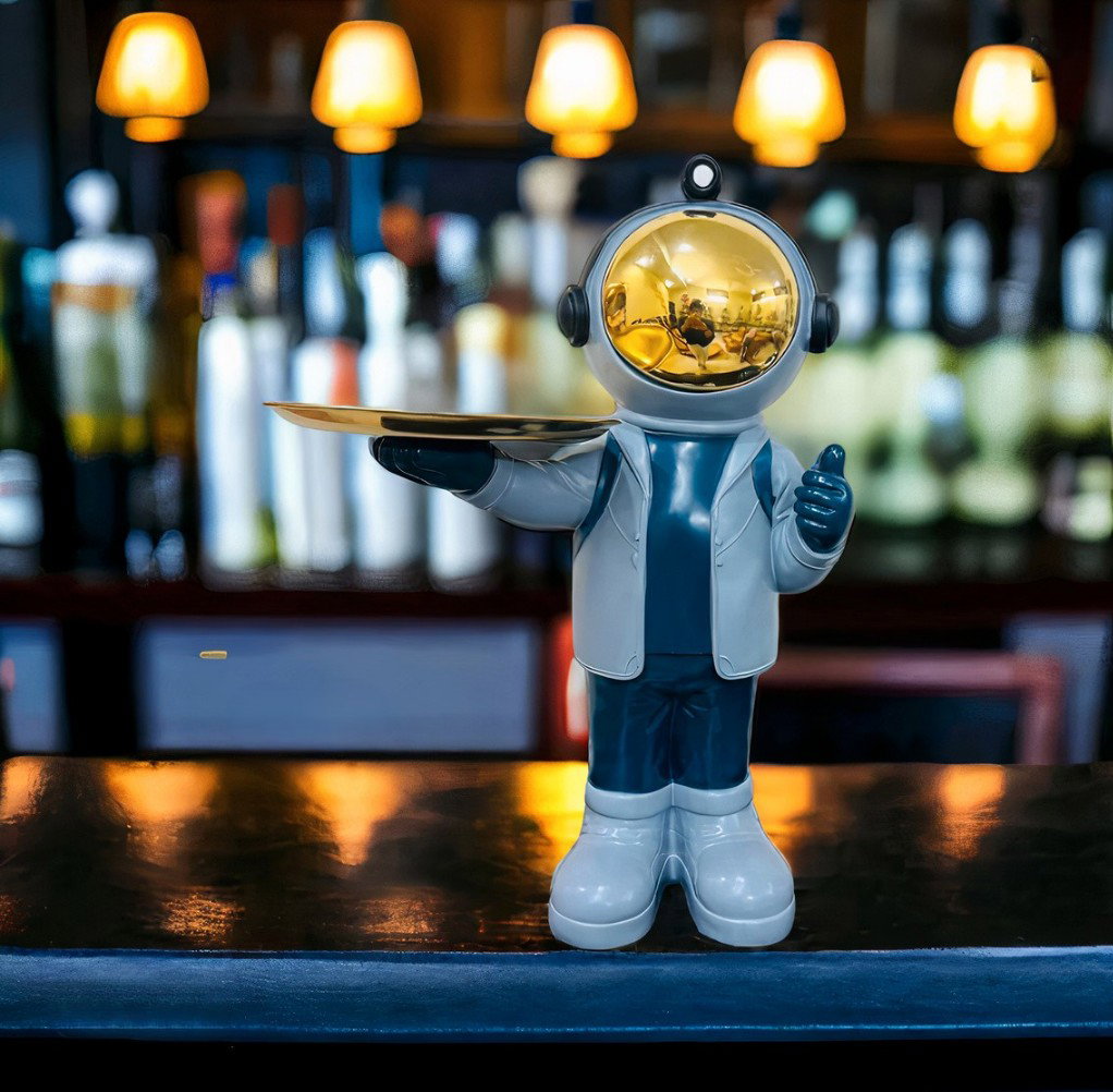Astronaut With Tray 4