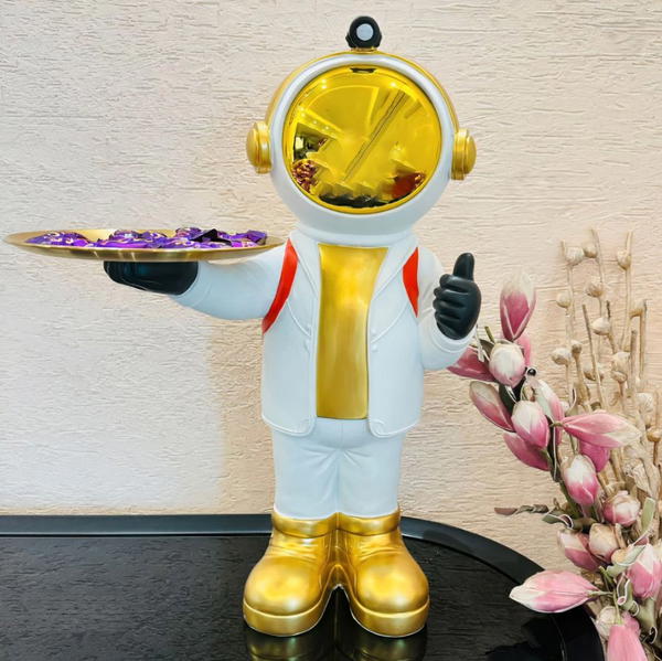 Astronaut With Tray