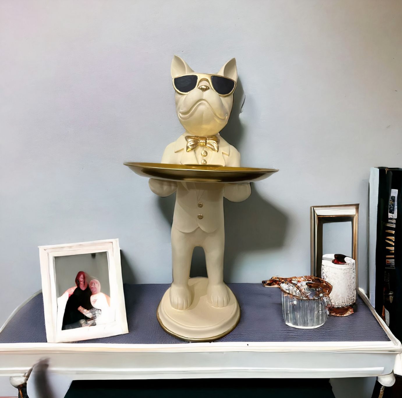 Charlie Dog With Tray 2