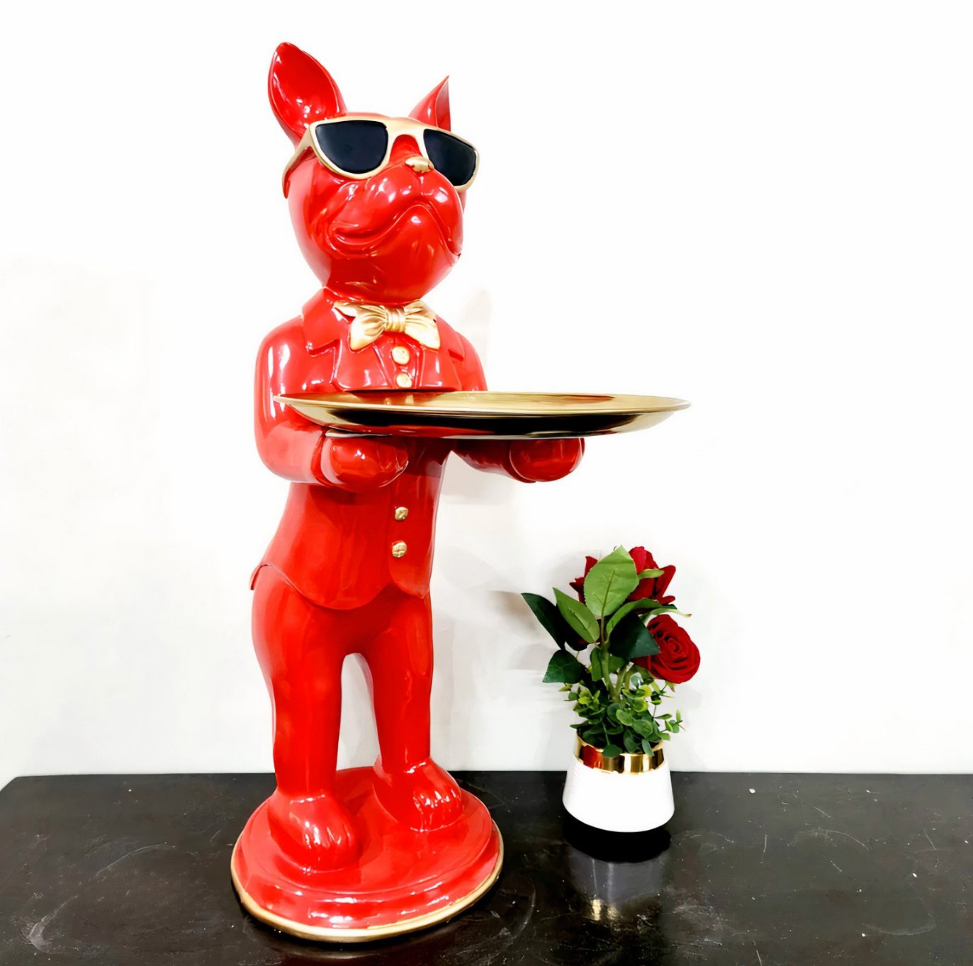 Charlie Dog With Tray 4