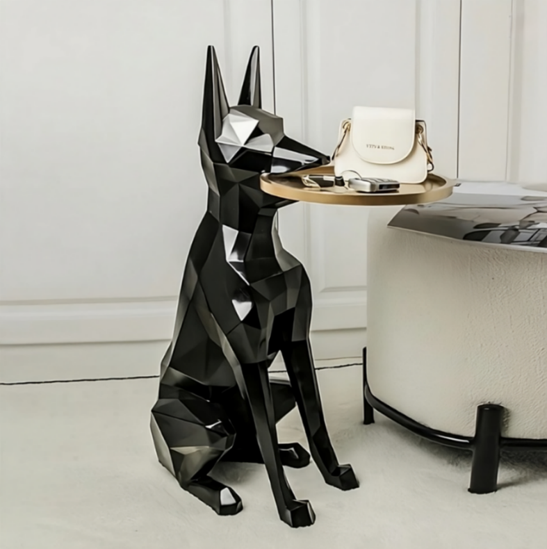 Dog Luna Diamond with Tray 7
