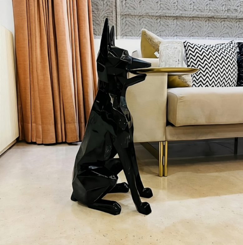 Dog Luna Diamond with Tray 6