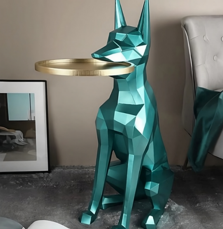 Dog Luna Diamond with Tray 4