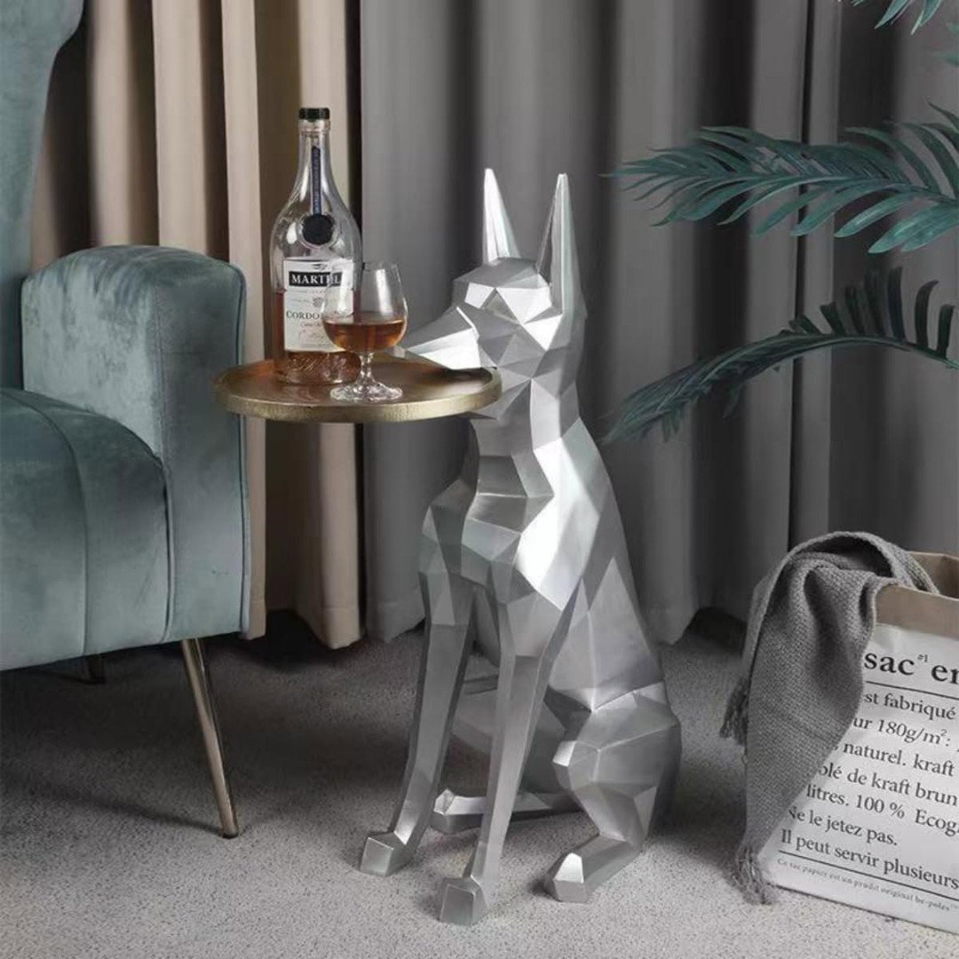 Dog Luna Diamond with Tray 1