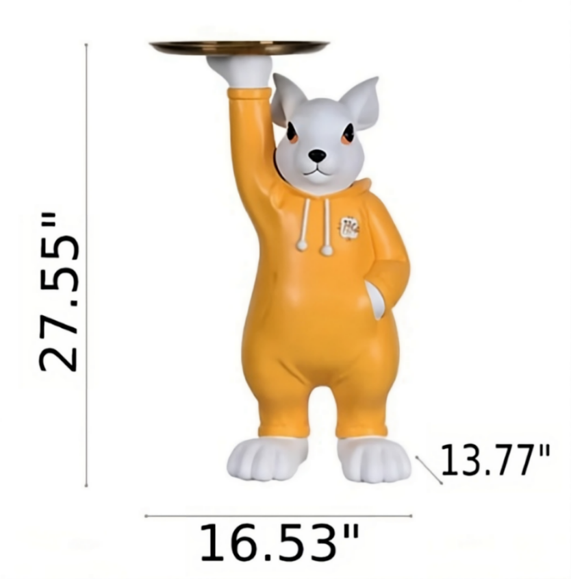 Chunky Rabbit with Tray 2