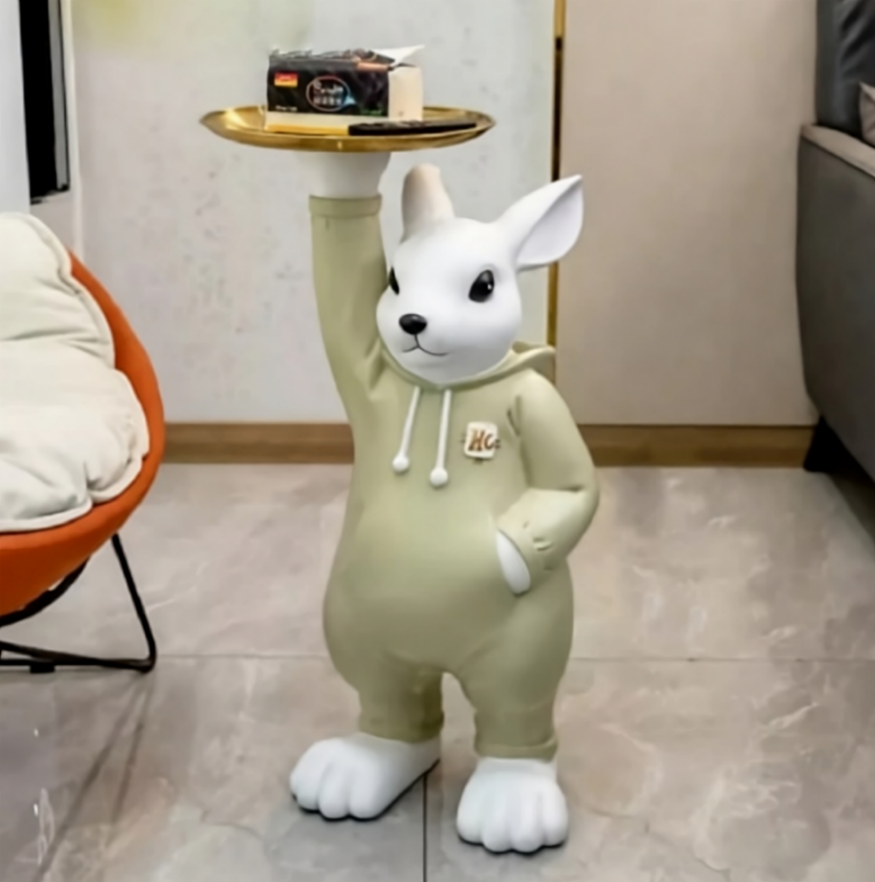 Chunky Rabbit with Tray 4