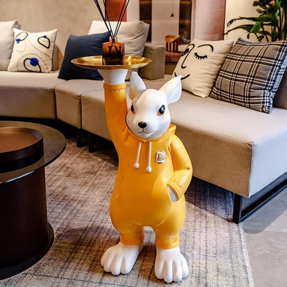 Chunky Rabbit with Tray 8