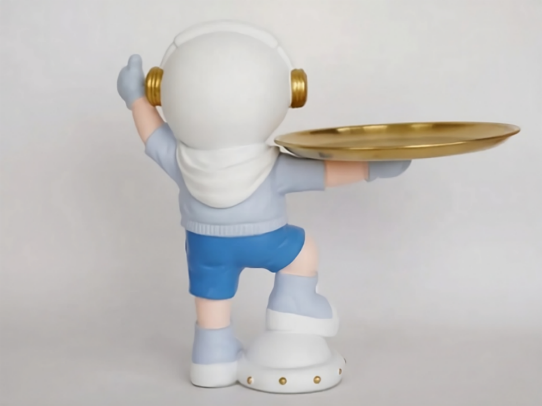 Joyful Astronaut with Tray 5