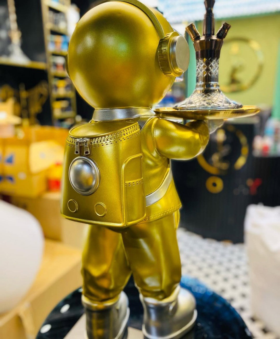 The Walking Astronaut Statue 2