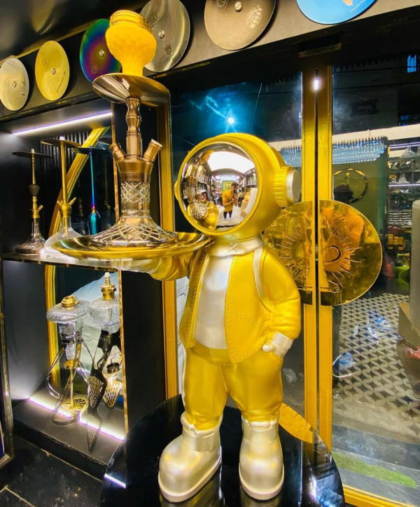 The Walking Astronaut Statue