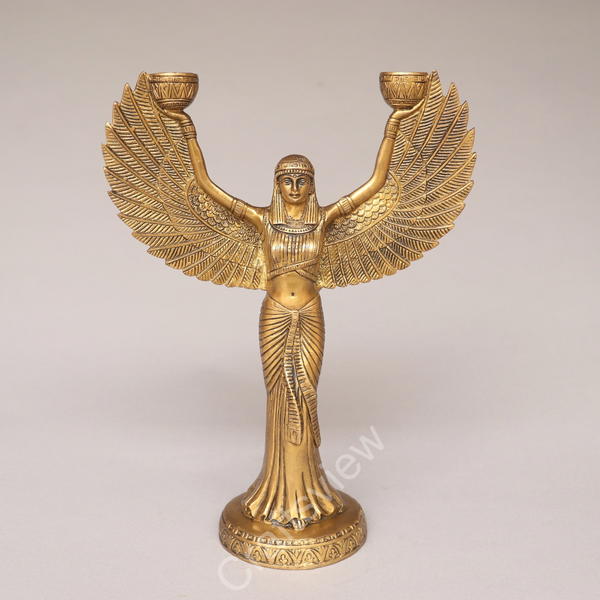 Brass Vintage Victorian Candle Stand