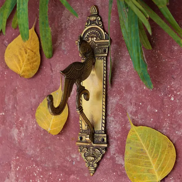 Brass Peacock Bracket