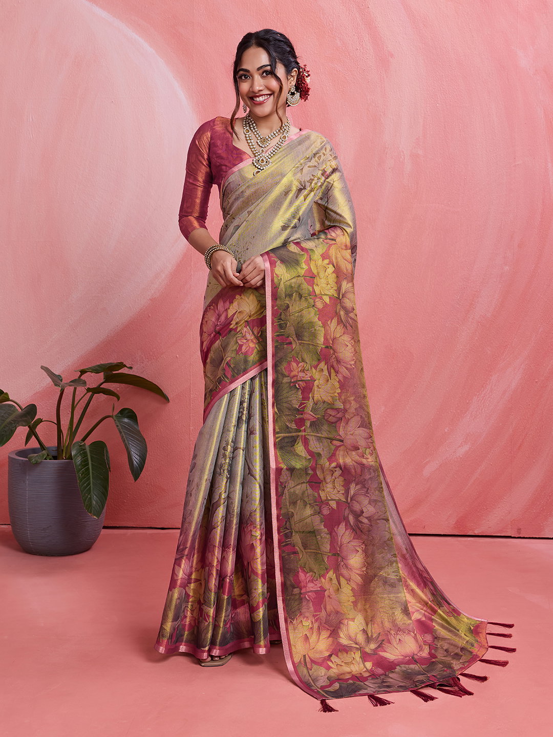 Tissue Silk Sarees