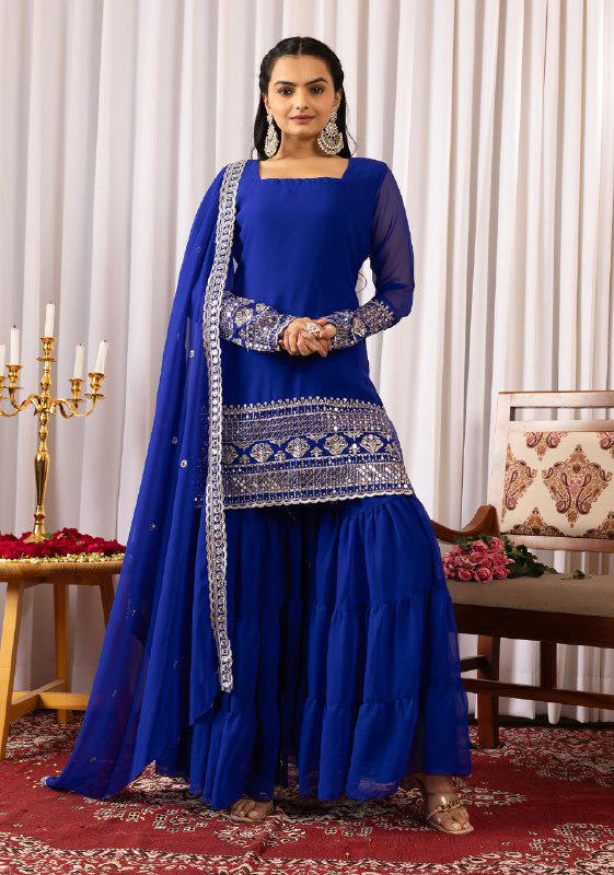 Royal Blue Pakiza Suit 1