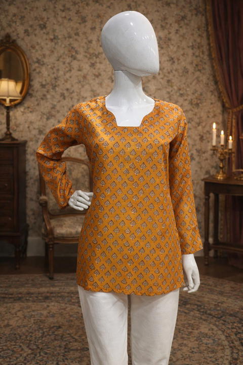 orange tunic