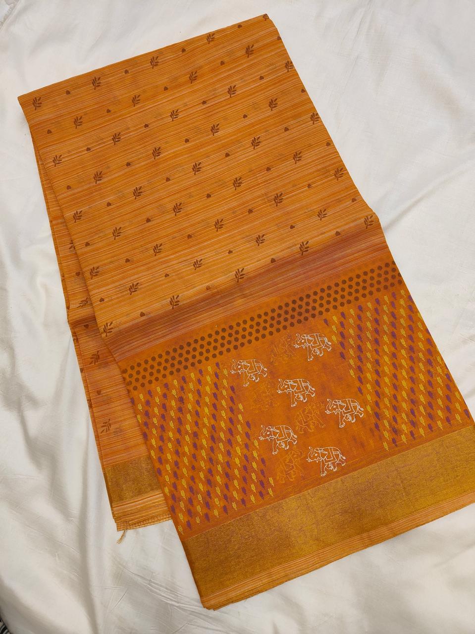 Cotton saree 002 8