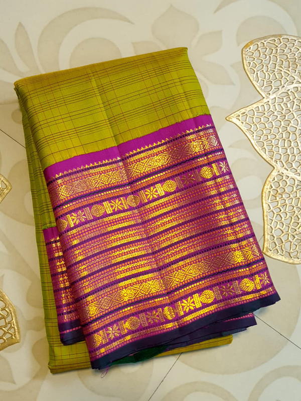 Pure kanchipuram silk saree