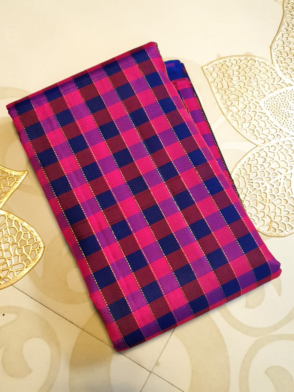 Pure kanchipuram silk 3 9