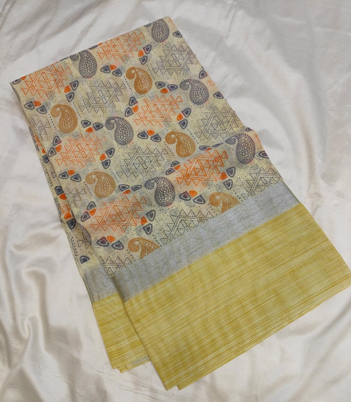 Cotton saree 002 9