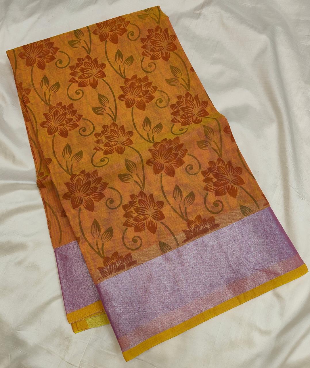 Cotton saree 002 4