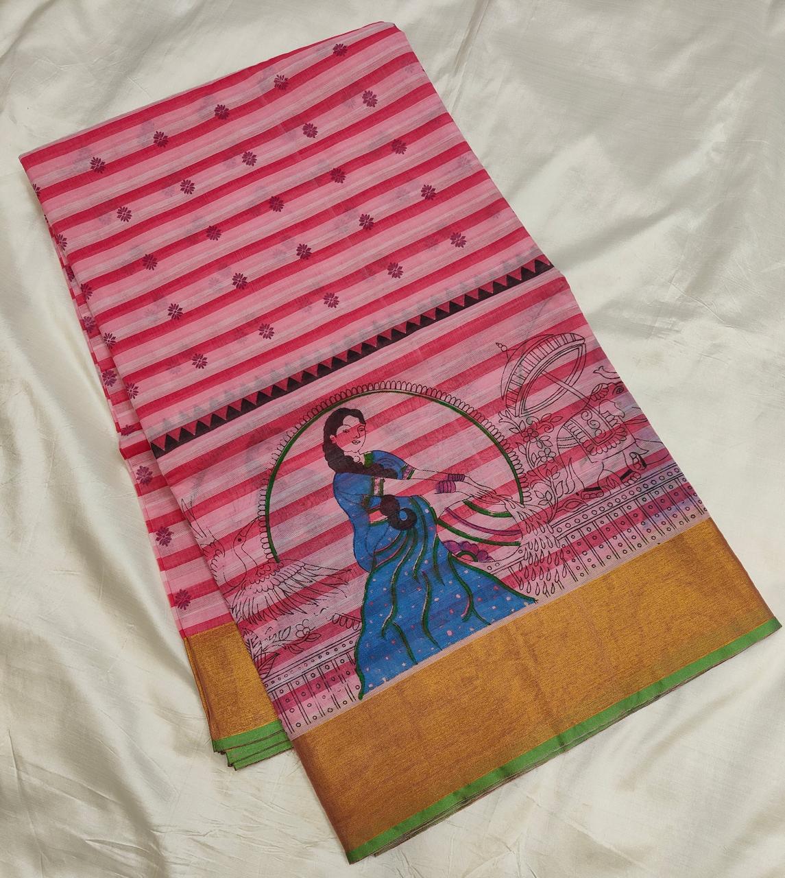 Cotton saree 002 5