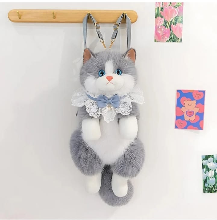 CUTE FLUFFY CAT BAG 3