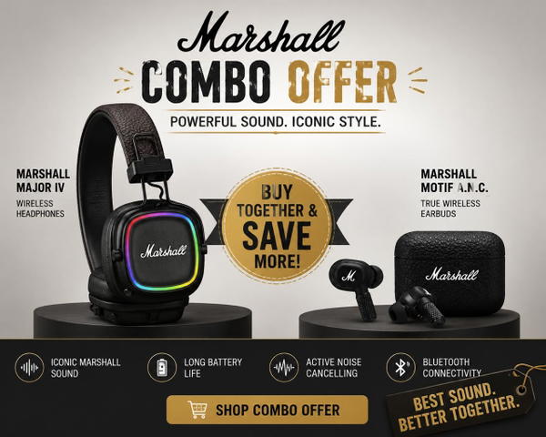 Marshall Major 4+ Motif A.N.C. Combo Pack