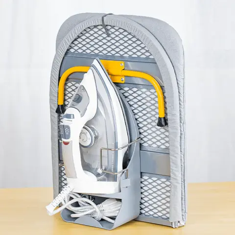 Minimal Functional Foldable Desktop Ironing Board Storage Rack