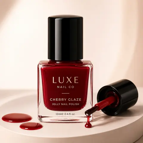Cherry Glaze Jelly Nail Polish