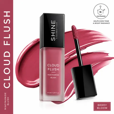 Cloud Flush Niacinamide Blush – Berry Bloom