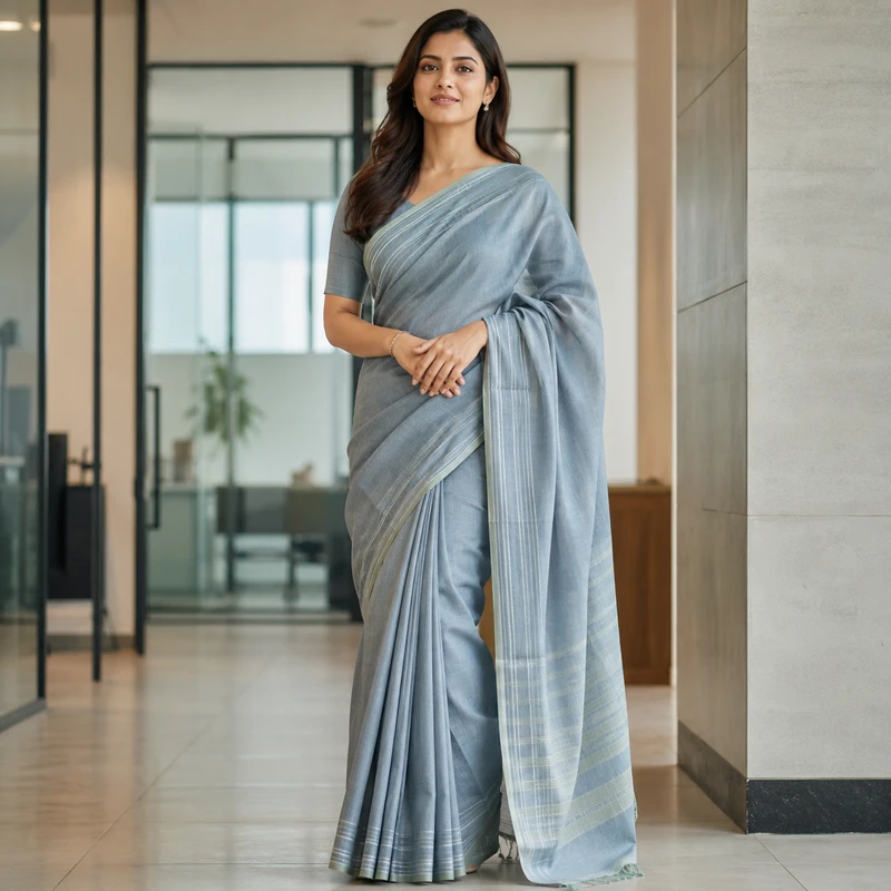OFFICE WEAR SAREE