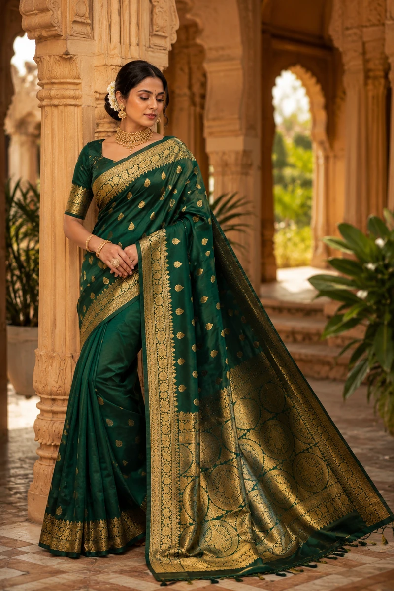 Heritage Silk Zari Saree 2