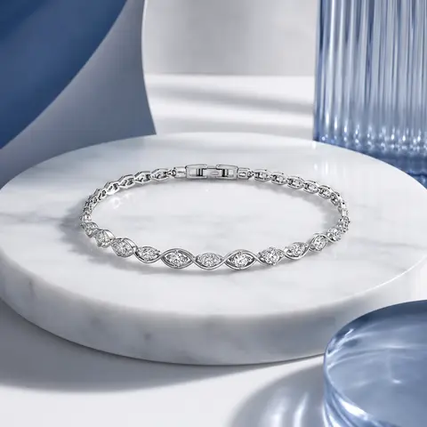 Serene Tennis Bracelet
