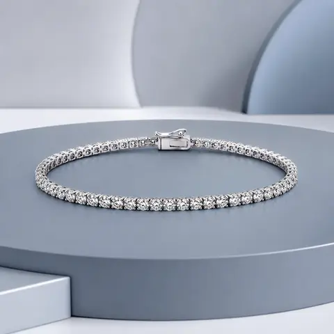 Serene Tennis Bracelet