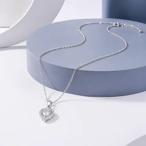 Luna Heart Chain Pendant