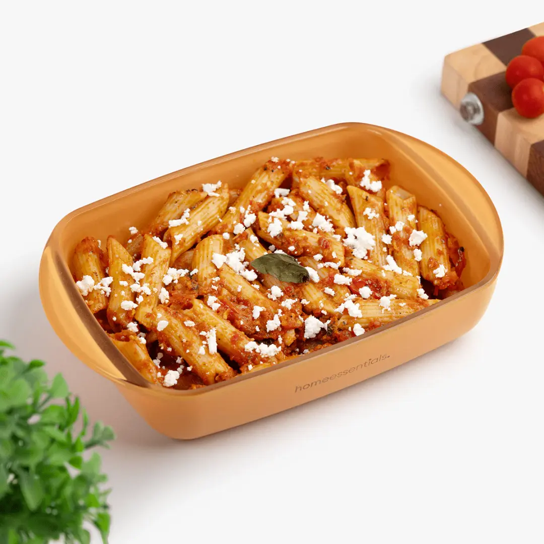 Yellow Rectangular Non-Stick Baking Dish(800ml) 1