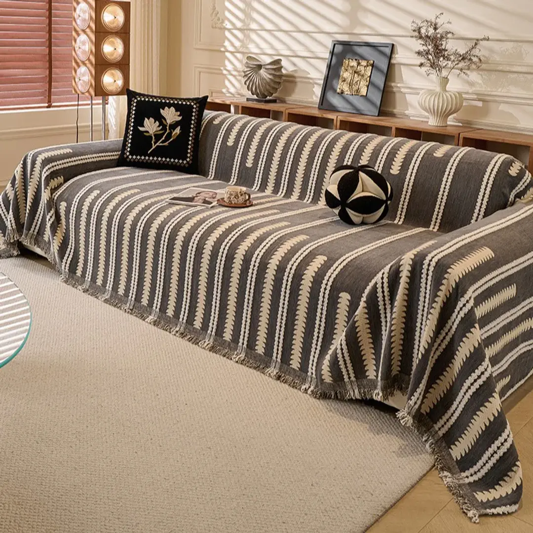 Elegance Chenille Sofa Cover : [EM-SC-47] 1