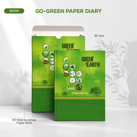 Go-green Paper Diary