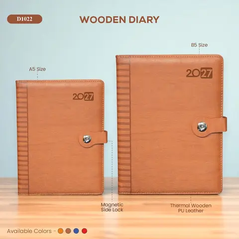Wooden Diary