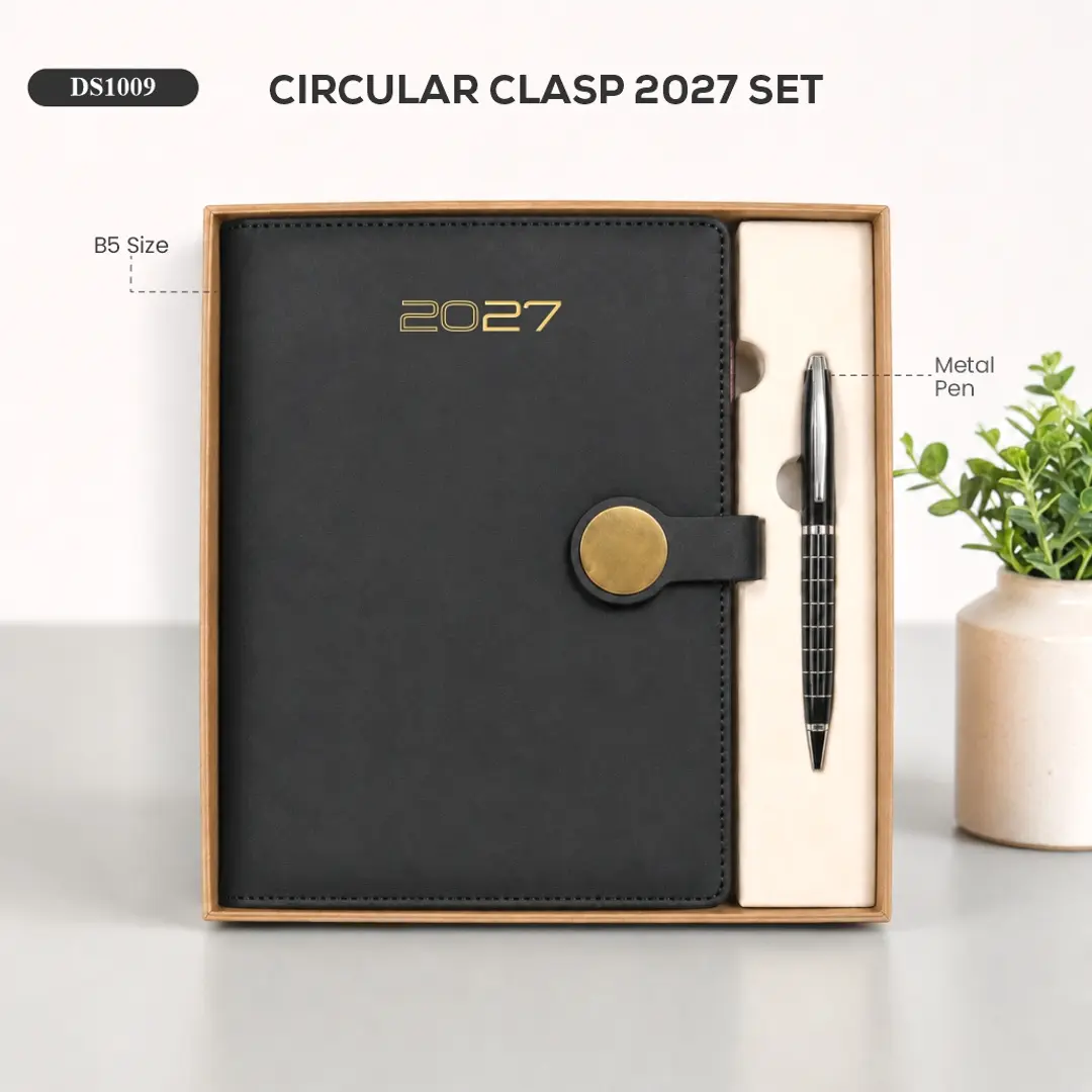 Circular Clasp Dated Diary 1