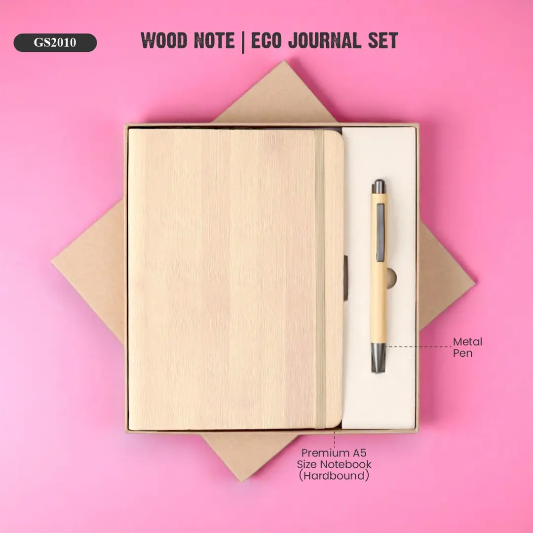 Wood Note | Eco Journal Set 1