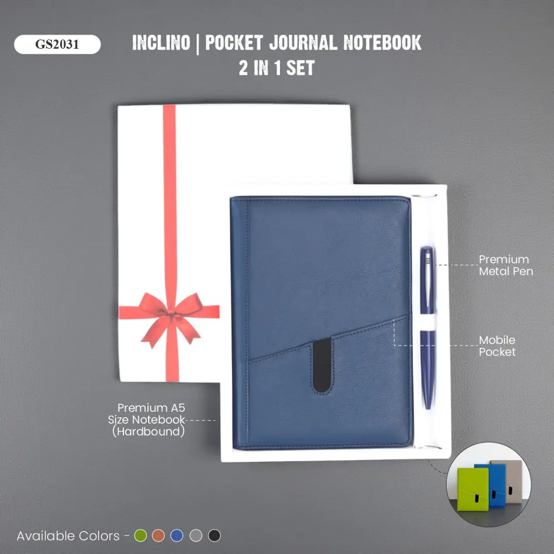 Inclino | Product Journal Notebook 2 in 1 Set 1
