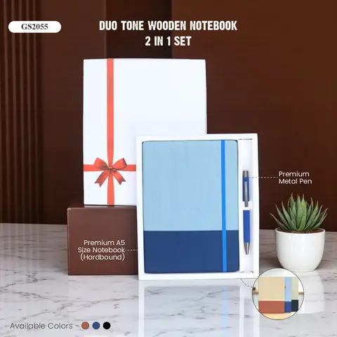 Grid Weave Duo Notebook Set