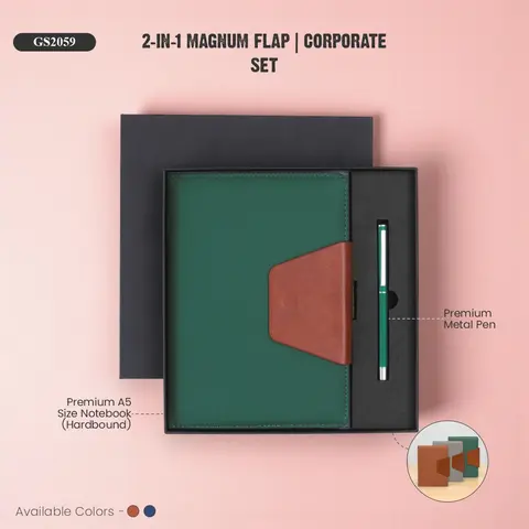 2-in-1 Magnum Flap | Corporate Set