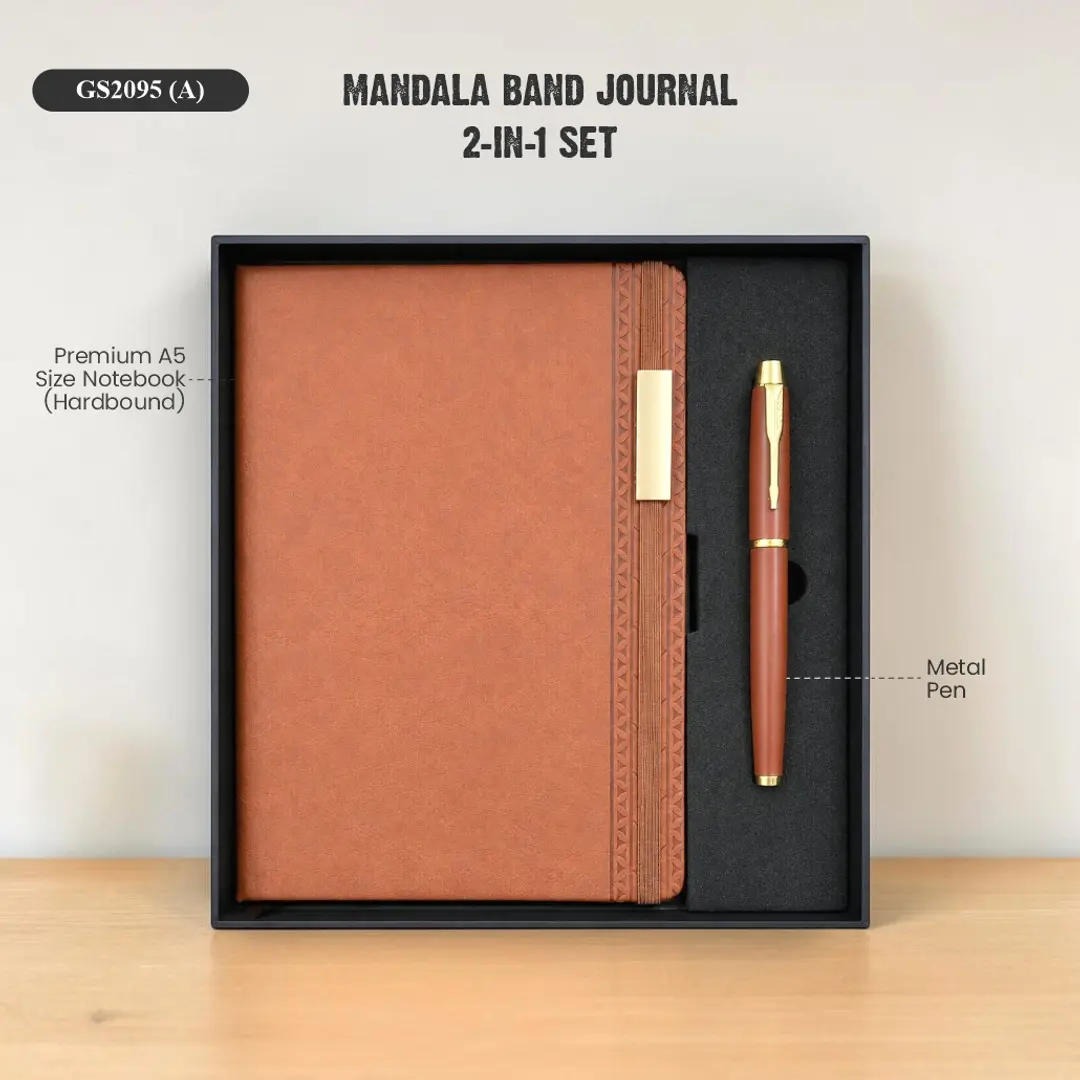 MANDALA BAND JOURNAL 2-IN-1 SET 1