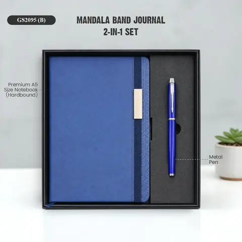 MANDALA BAND JOURNAL 2-IN-1  SET