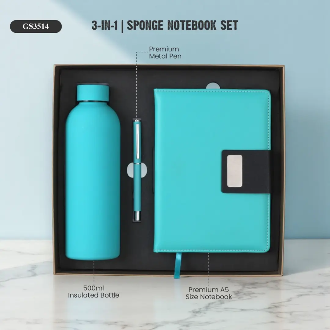3-in-1 | Sponge Notebook Set 1