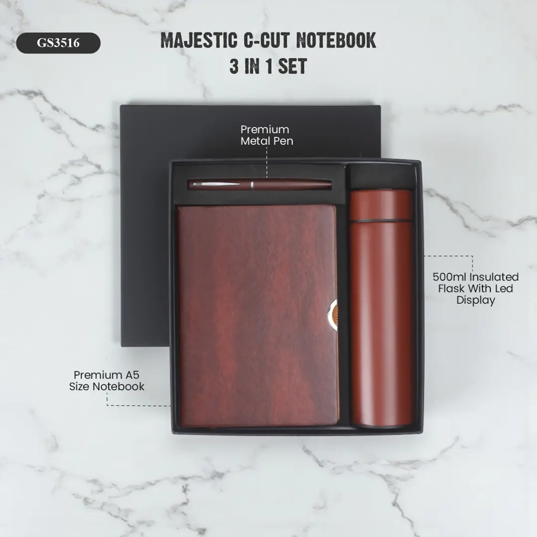 Majestic C-Cut Notebook 3 in 1 Set 1